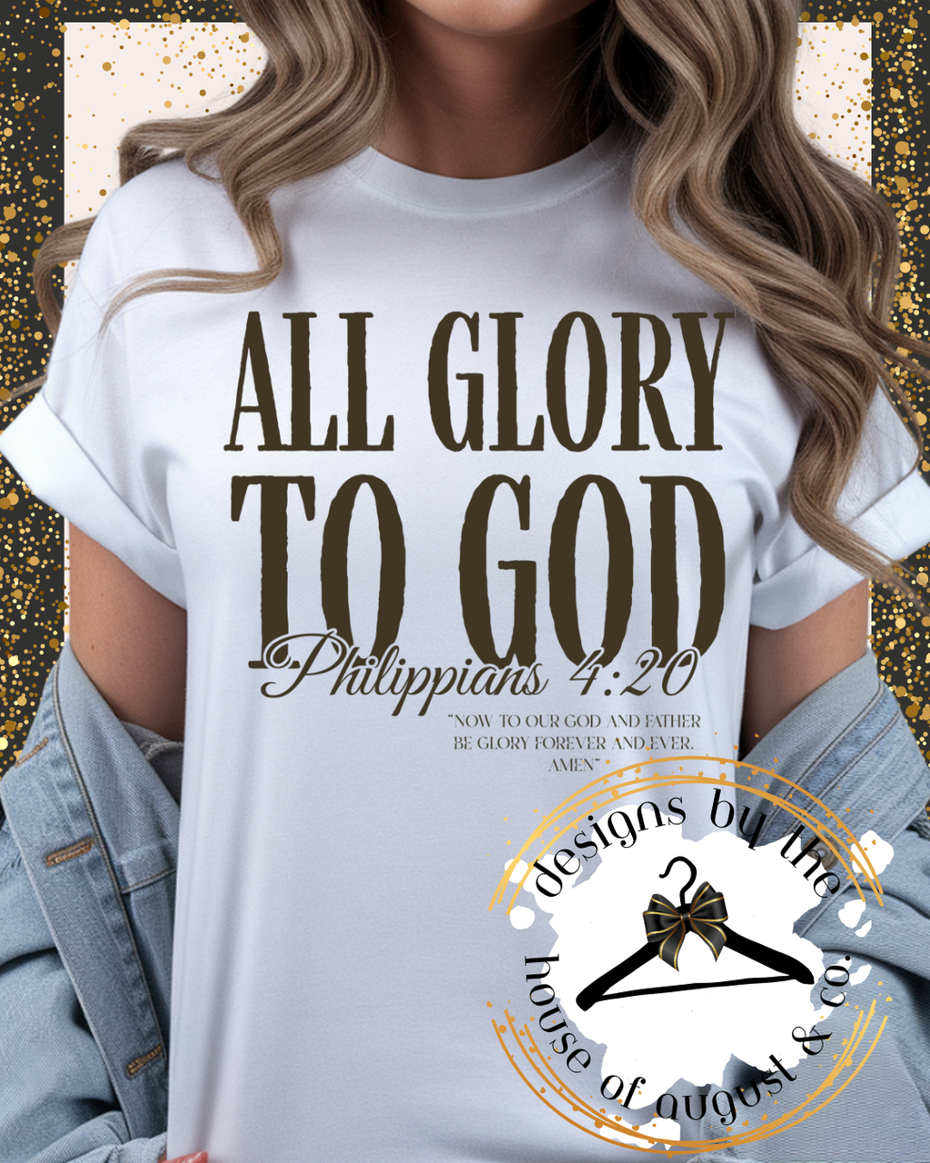 One Color Scripture Tees