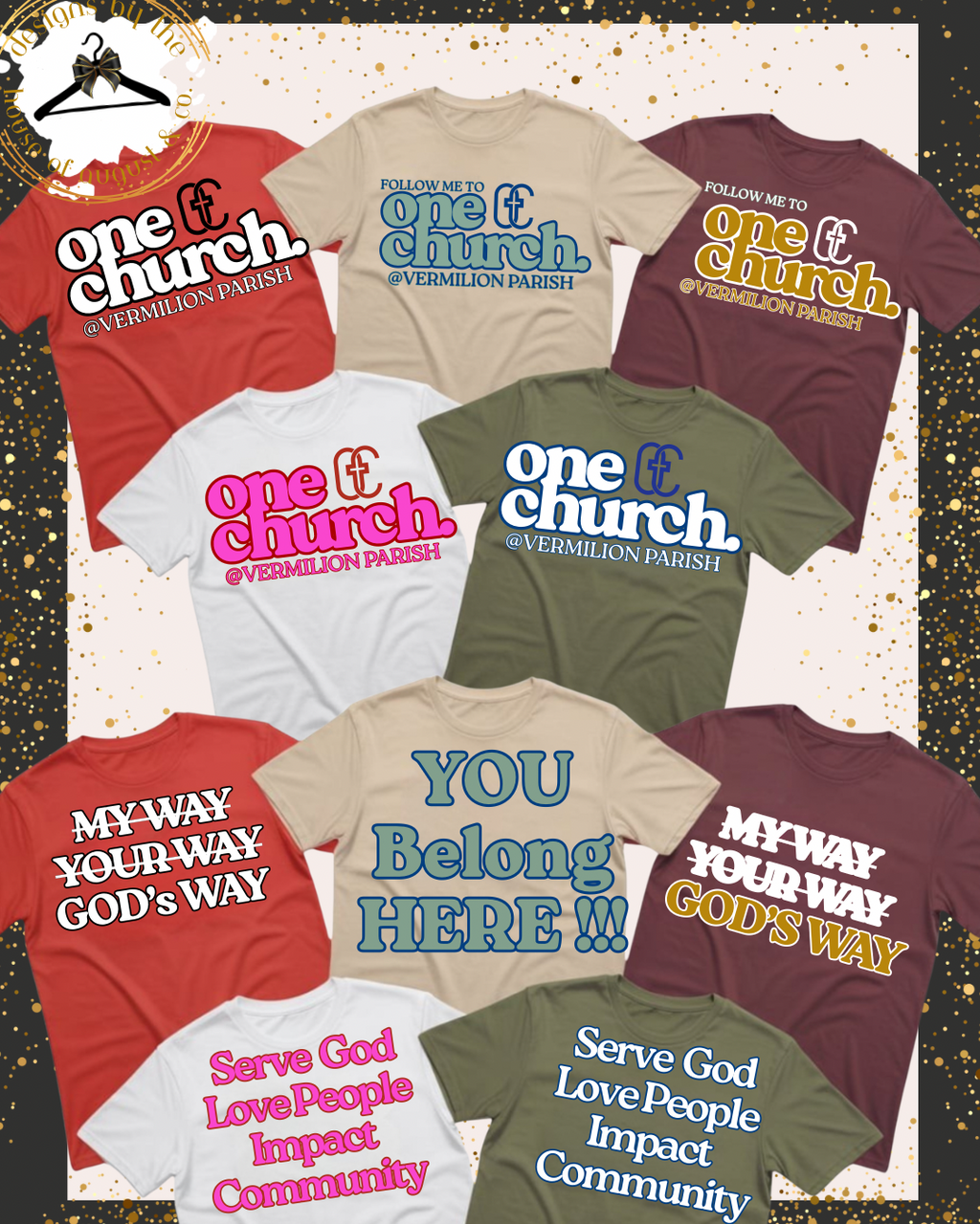 One Church at Vermilion Parish Merch-  One Church Signature Tee