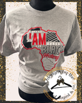 I AM Black History Africa Tee