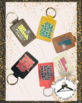 One Church Leather 2-sided Keychains