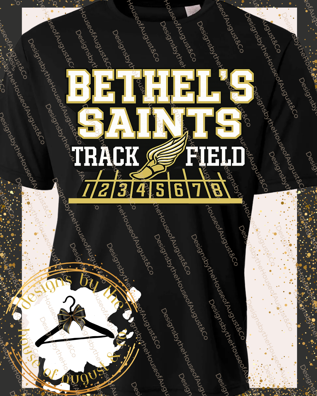 BU Saints Track Shirts Adult Sizes